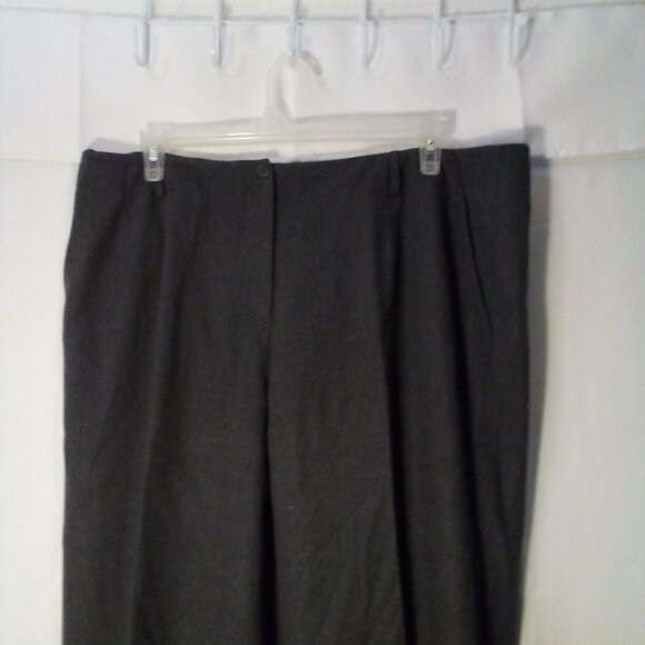 Talbots Pants Women 18W Wool Classic Fit Gray - Picture 2 of 15